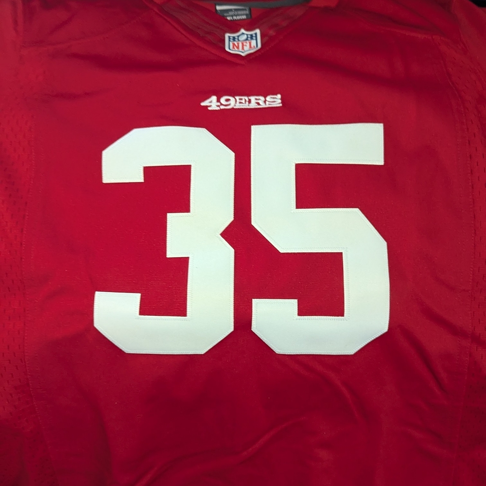 Nike Red and White 49ers Jersey